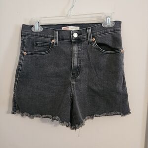 ❤️Signature by Levi Strauss Dark Gray Jean Shorts Size 4 W27